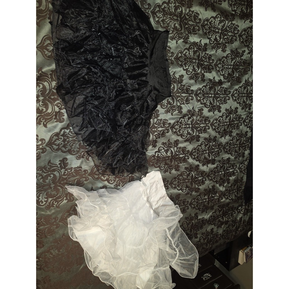 2 Grace Karin XL Petticoat Tutus Black & White